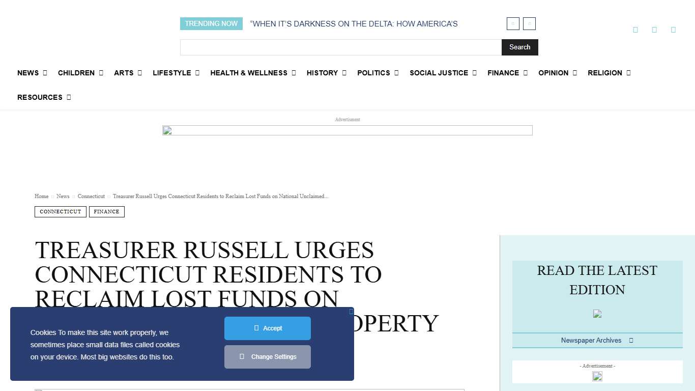 Treasurer Russell Urges Connecticut Residents to Reclaim Lost Funds on National Unclaimed Property Day - Northend Agents Black Newspaper